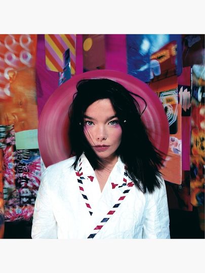 Colorful Bjork Premium Matte Vertical Poster