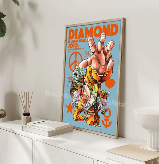 Jojo's Bizarre Adventure Part 4 Poster,Decor Poster