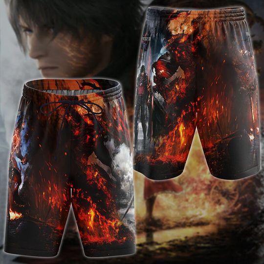 Final Fantasy XVI Video Game Hawaiian Shirt