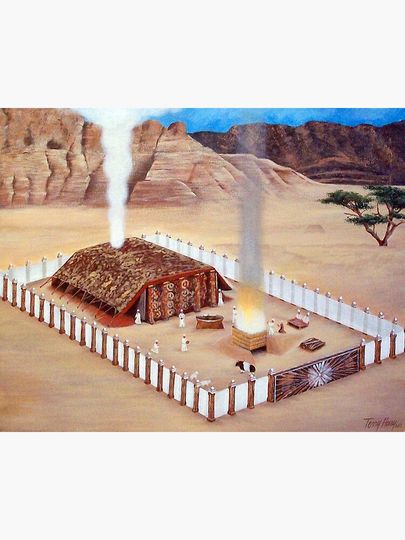 Tabernacle in the Wilderness Premium Matte Vertical Poster