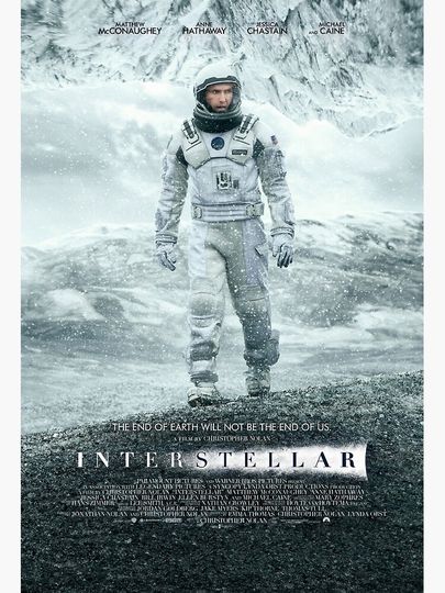 Interstellar 2014 poster Premium Matte Vertical Poster