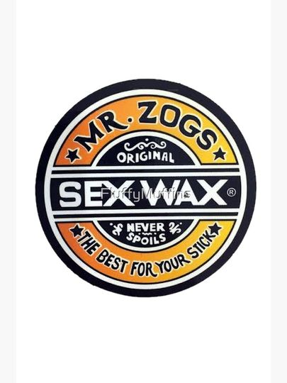 Mr Zogs sx wax Premium Matte Vertical Poster