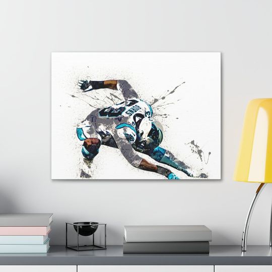 Brian Burns Poster, Carolina Panthers