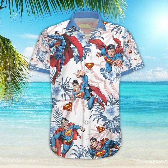 Superman Hawaiian shirt