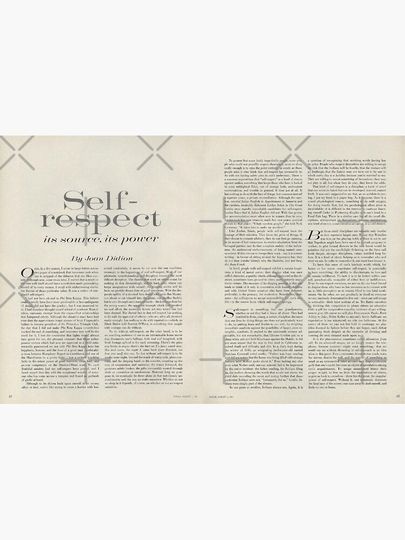 Joan Didion Premium Matte Vertical Poster