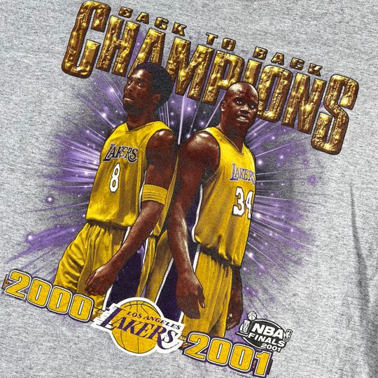 2001 Kobe & Shaq Lakers T-shirt
