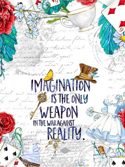 Alice in Wonderland Premium Matte Vertical Poster