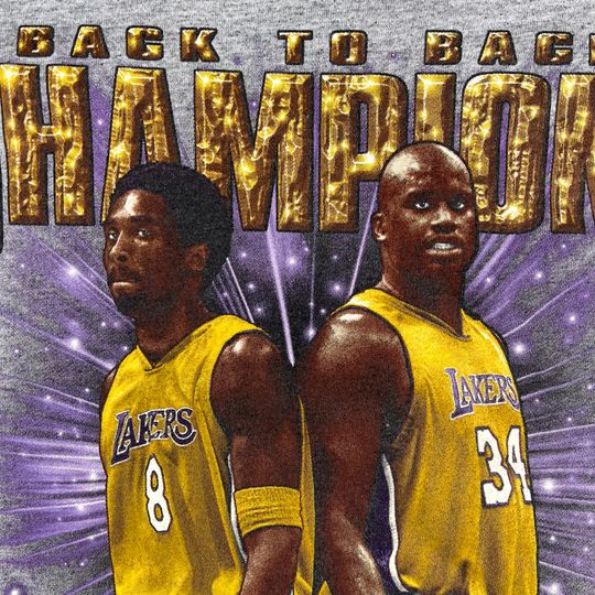 2001 Kobe & Shaq Lakers T-shirt