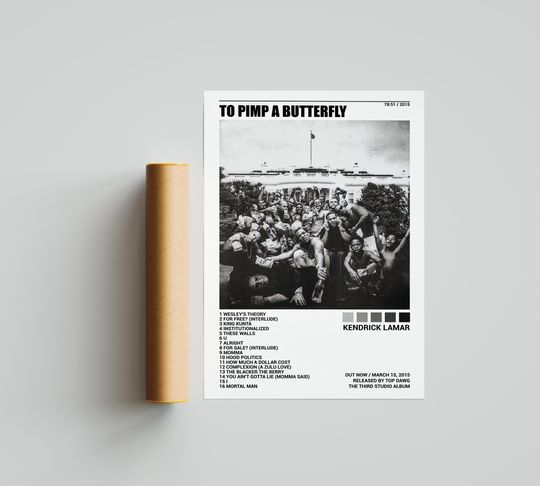 Kendrick Lamar Posters, To Pimp a Butterfly Poster