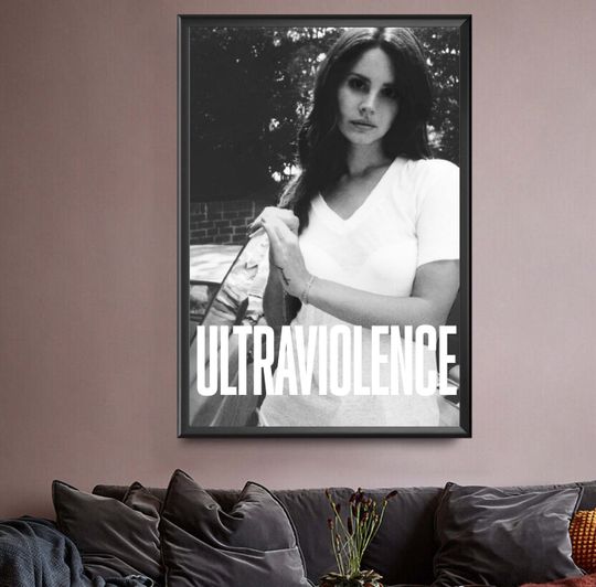 Lana Del Rey Ultraviolence Poster