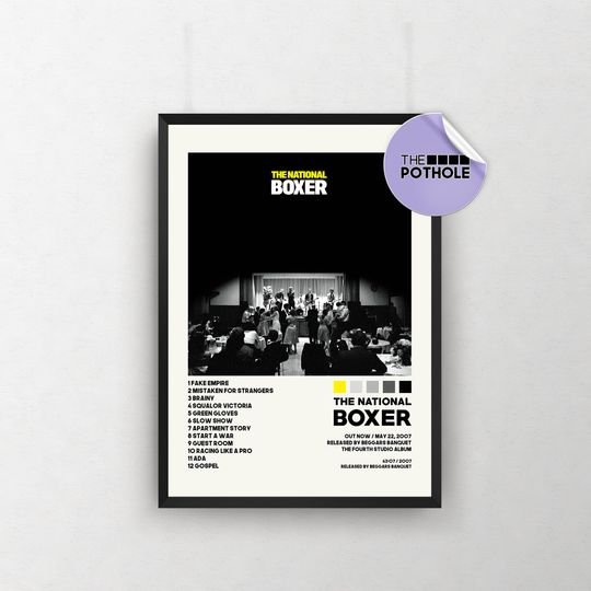 The National Posters / Boxer Poster