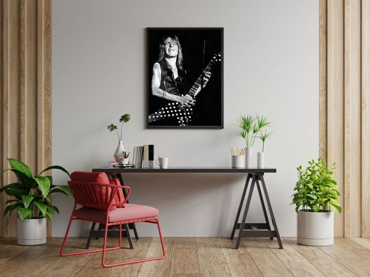 Randy Rhoads Art Real Poster