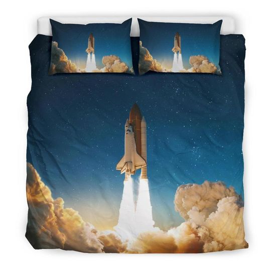 Nasa Space Launch bedding Set, Duvet Cover