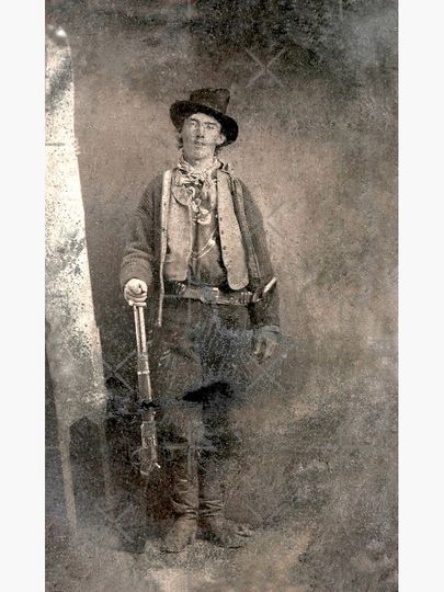 Billy The Kid Outlaw Premium Matte Vertical Poster