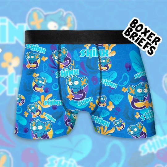 PKM Shinx Fun Under Water Type hawaiian shirt, Anime 3D Beach Hawaiian