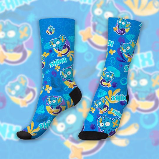 PKM Shinx Fun Under Water Type hawaiian shirt, Anime 3D Beach Hawaiian