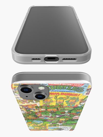 Vintage Comic Teenage Mutant Hero Turtles iPhone Case