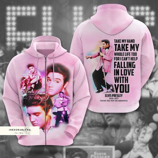 Elvis Presley 3D Hoodie
