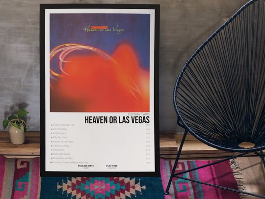 Cocteau Twins - Heaven Or Las Vegas Album Cover Poster