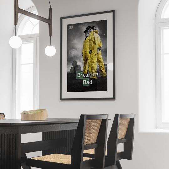 Breaking Bad TV Show Poster, Breaking Bad Movie Poster