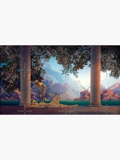 Maxfield Parrish - Daybreak 1922 Canvas