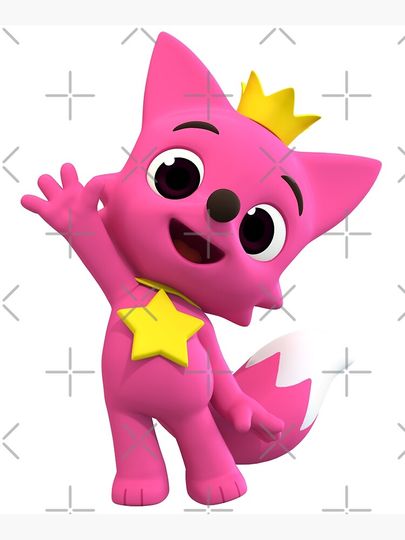 Pinkfong Baby Shark Premium Matte Vertical Poster