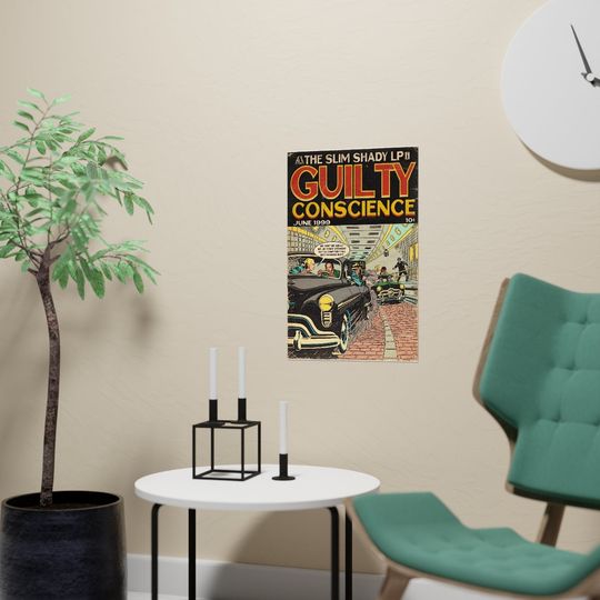 Eminem & Dr. Dre - Guilty Conscience Poster