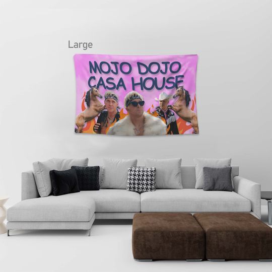 Mojo Dojo Casa House - Barbie Movie Tapestry