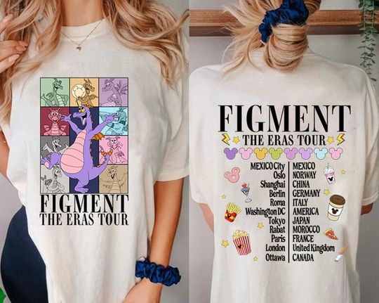 Figment Dragon - Double side Shirt, 2024 Shirt
