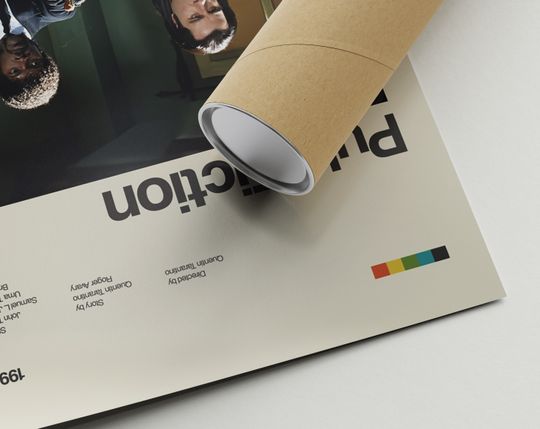 Pulp Fiction Poster Print No: 3, Movie Poster