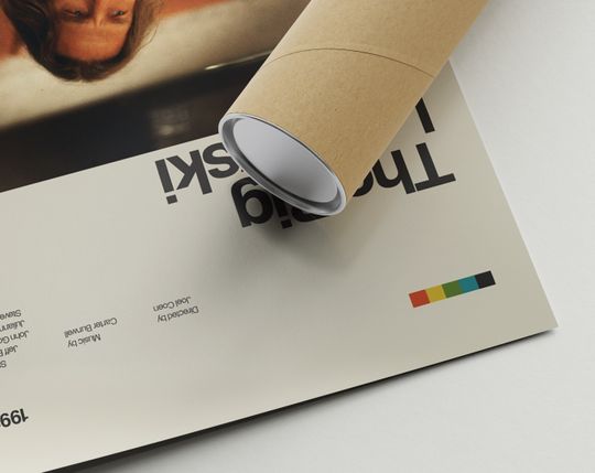 The Big Lebowski Poster Print, Movie Poster