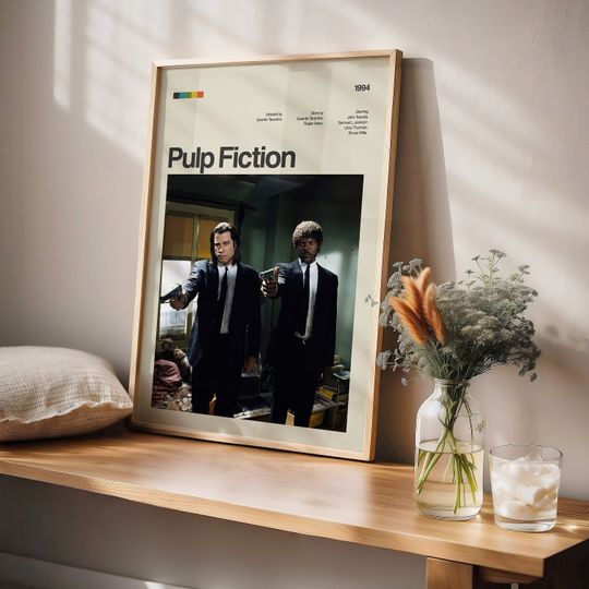 Pulp Fiction Poster Print No: 3, Movie Poster