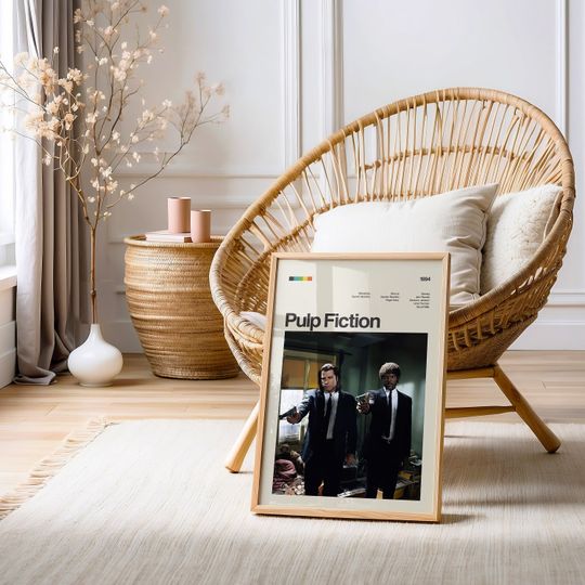 Pulp Fiction Poster Print No: 3, Movie Poster