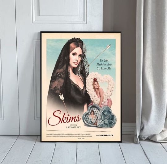 Lana Del Rey And Skims Poster