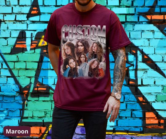 Custom Bootleg Rap Tee, 90s Vintage Custom Rap Tee
