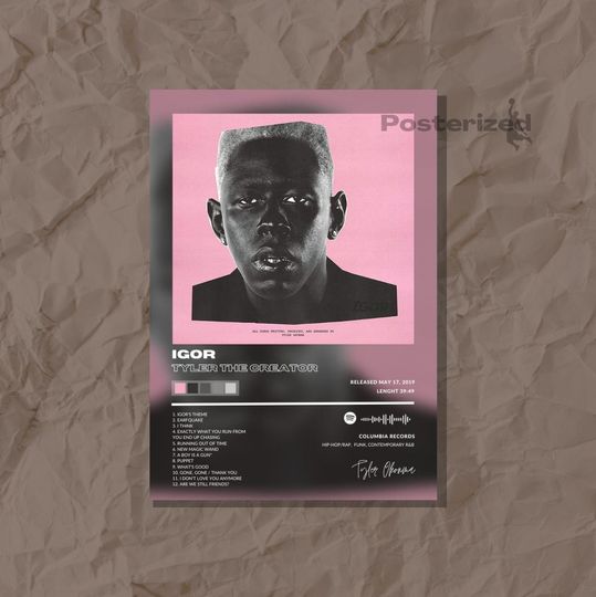 Tyler The Creator - IGOR - Poster