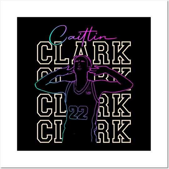 From The Logo 22 Caitlin Clark Poster, Caitlin Clark Poster