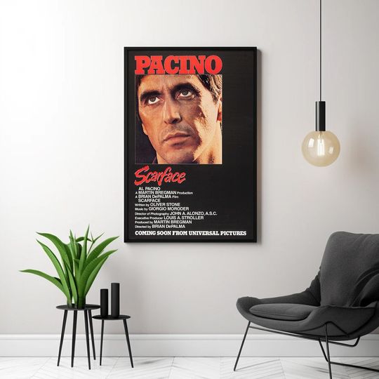 Scarface (1983) Classic Movie Poster