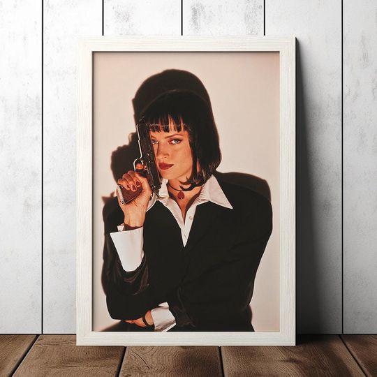 Uma Thurman Pulp Fiction (1994) Classic Movie Poster