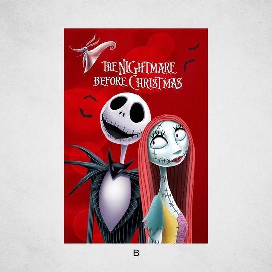 The Nightmare Before Christmas (1993) Classic Movie Poster
