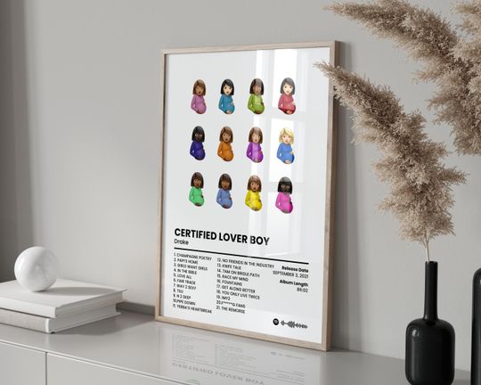 Custom Cover Poster, Personalized Album Print, Classics Rap Poster