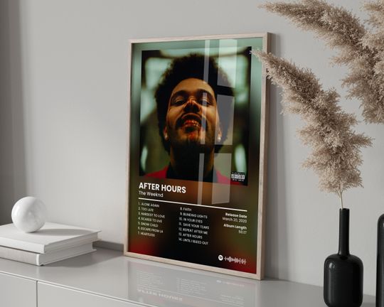 Custom Cover Poster, Personalized Album Print, Classics Rap Poster