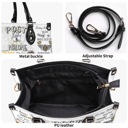 Post Malone Leather Bag, Post Malone Handbag