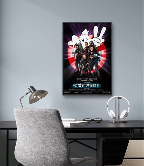 Ghostbusters Print, Ghostbusters Poster, 1989 American Poster