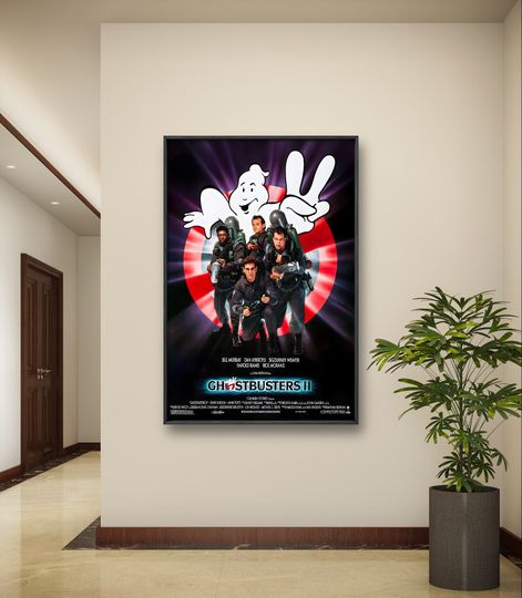 Ghostbusters Print, Ghostbusters Poster, 1989 American Poster