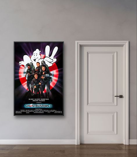 Ghostbusters Print, Ghostbusters Poster, 1989 American Poster