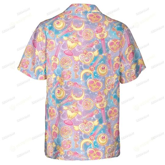 MAGICAL GIRLS SAILOR MOON HAWAIIAN SHIRT