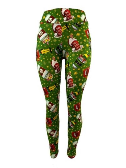 Buddy The Elf Hot Chocolate Coffee Cups Leggings