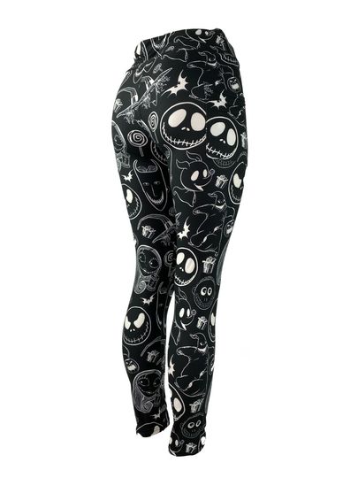 Jack Skellington Oogie Boogie Zero Sally Lock Shock & More Leggings
