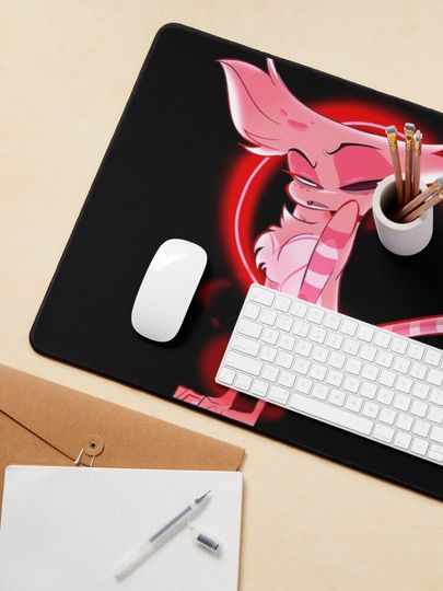 Hazbin Hotel Desk Mat, Hazbin Hotel Decor